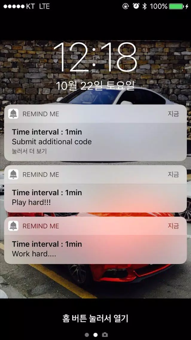 Captures d'écran de Remind Me Todo - Push Notification Todo List