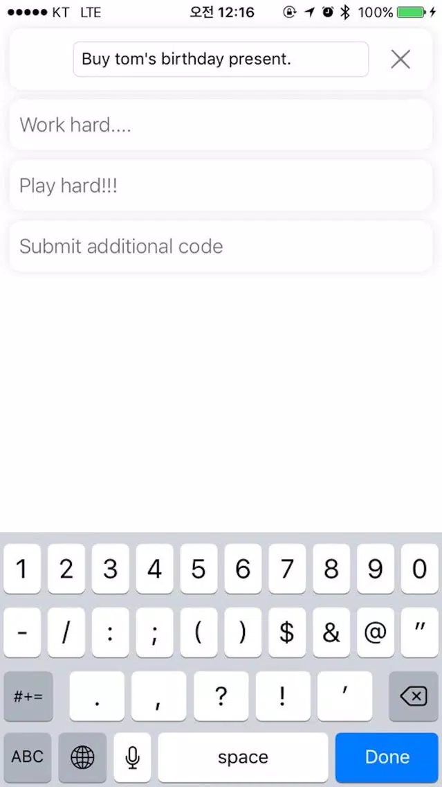 Captures d'écran de Remind Me Todo - Push Notification Todo List