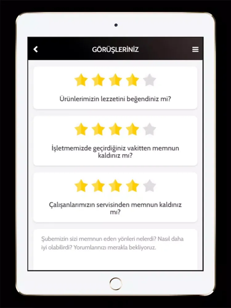 Starks Coffee iPad  سکرین شاٹس
