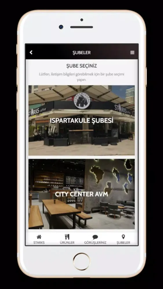 Starks Coffee سکرین شاٹس