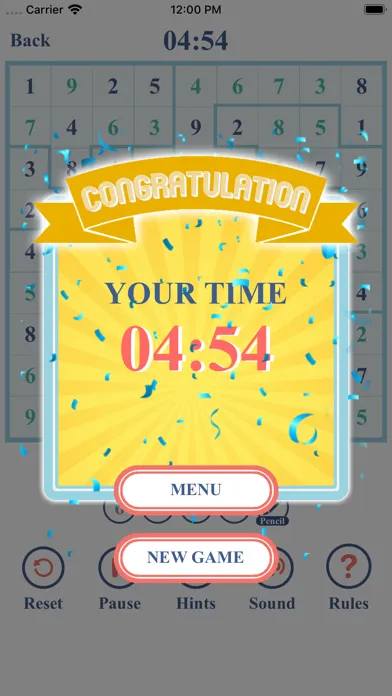 Tangkapan layar Jigsaw Sudoku Challenge
