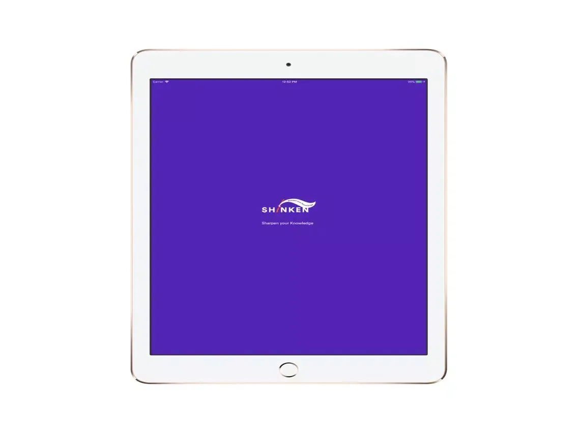 Tangkapan skrin Shinken App iPad 