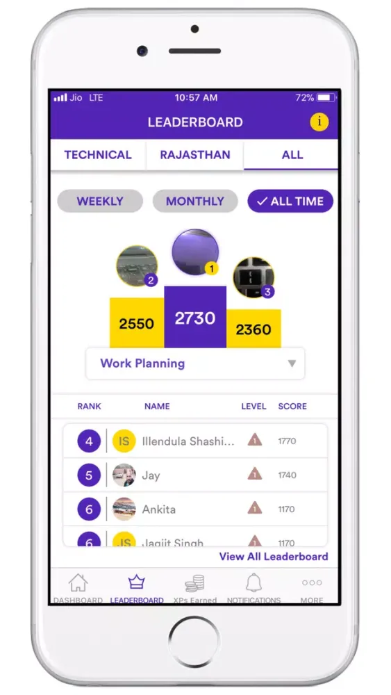 Tangkapan skrin Shinken App