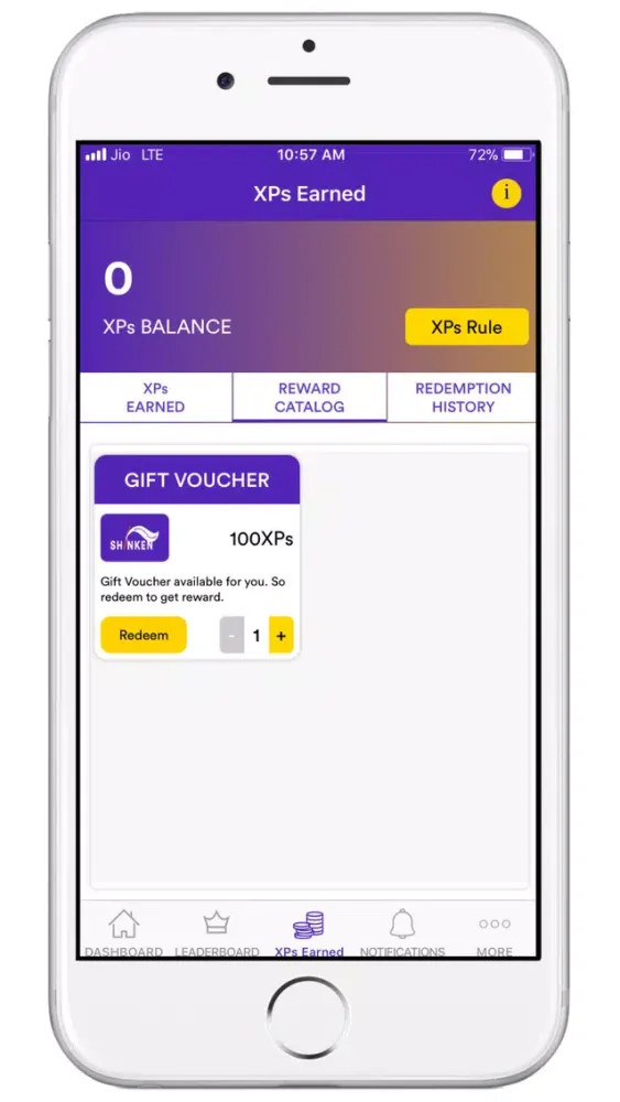 Tangkapan skrin Shinken App
