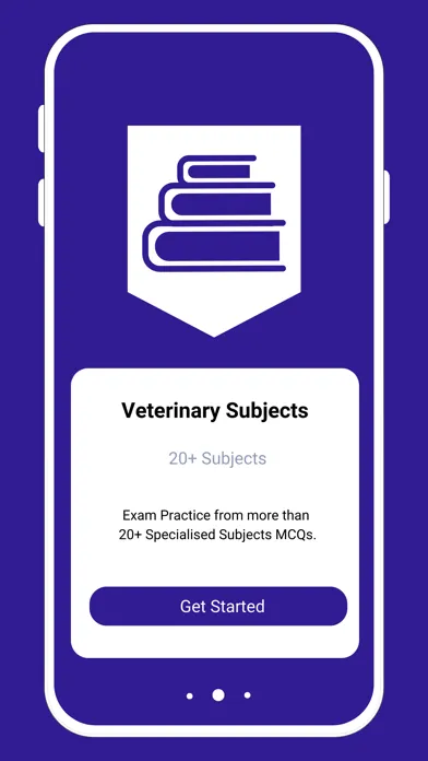 Capturas de tela do Veterinary Exam MCQs: Vet Quiz