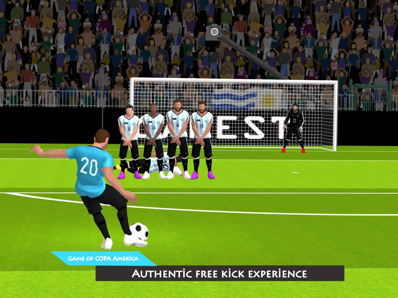 Copa America Penalty Freekick Screenshots