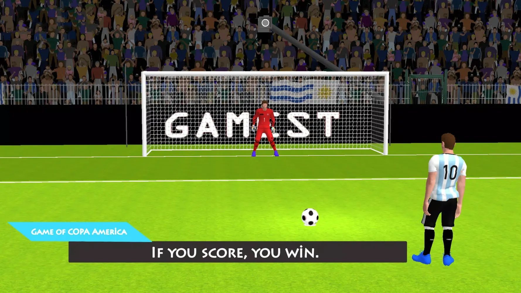 Copa America Penalty Freekick Screenshots