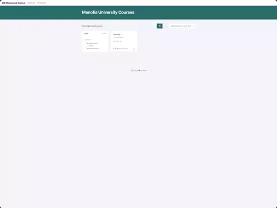 Tangkapan skrin Dr Mohamed Gamal iPad 