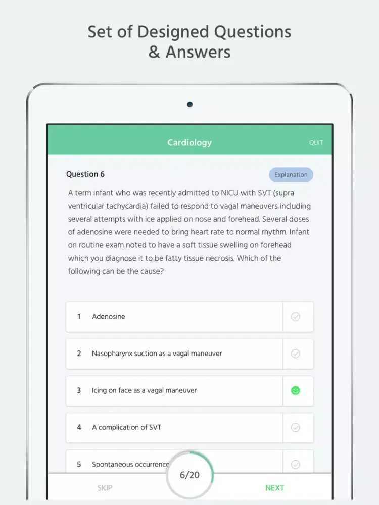 Captures d'écran de Neonatal Nurse iPad 