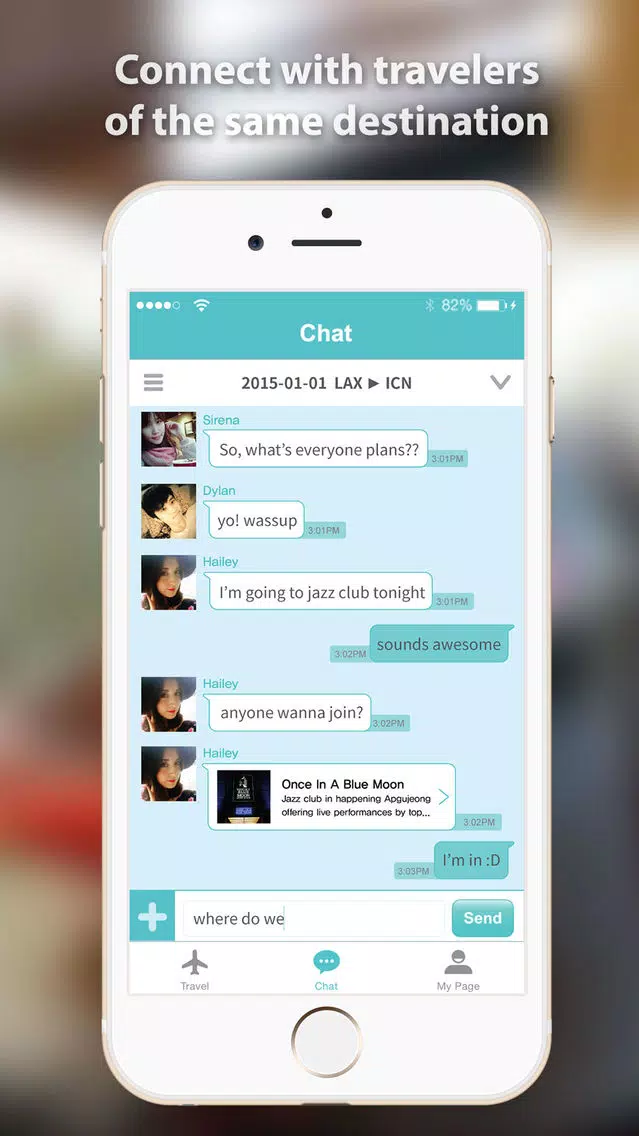 Tangkapan layar nadooFly - Personal Assistant, Human Concierge Service, Smart Travel Map, recommendation