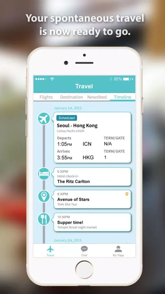 ภาพหน้าจอของ nadooFly - Personal Assistant, Human Concierge Service, Smart Travel Map, recommendation