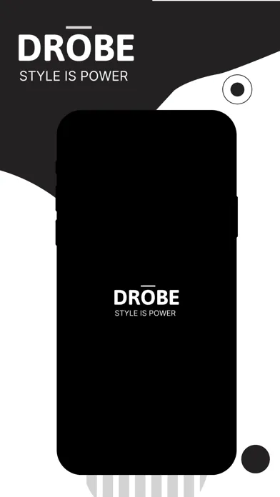 Tangkapan layar DROBE - custom clothing
