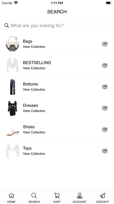 Zrzuty ekranu Shop Muse Clothing