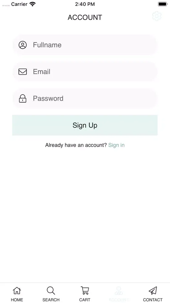 Tangkapan layar kStore - Shopping App