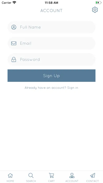 Tangkapan layar LFTF Store App