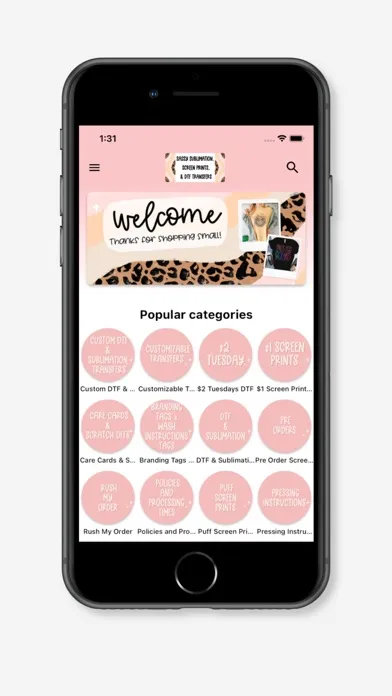 Sassy Sublimation Screen & DTF سکرین شاٹس