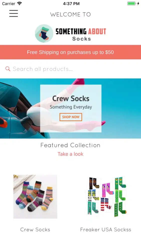 Tangkapan layar Something About Socks