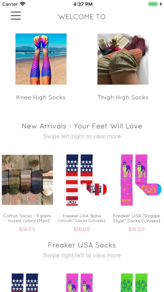 Tangkapan layar Something About Socks