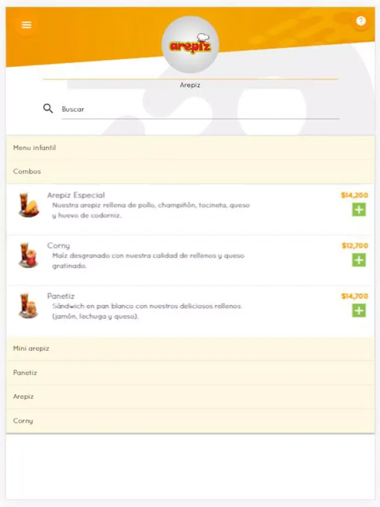 Iziyapp Domicilios iPad 應用截圖