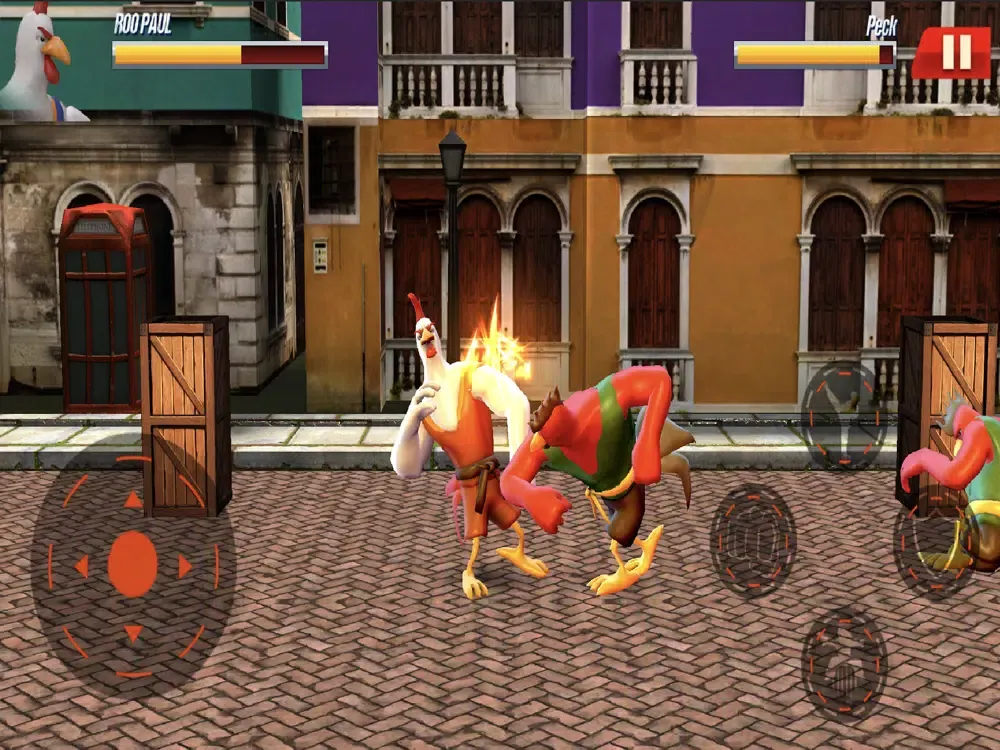 Angry Rooster Kung Fu Fighting iPad  Screenshots
