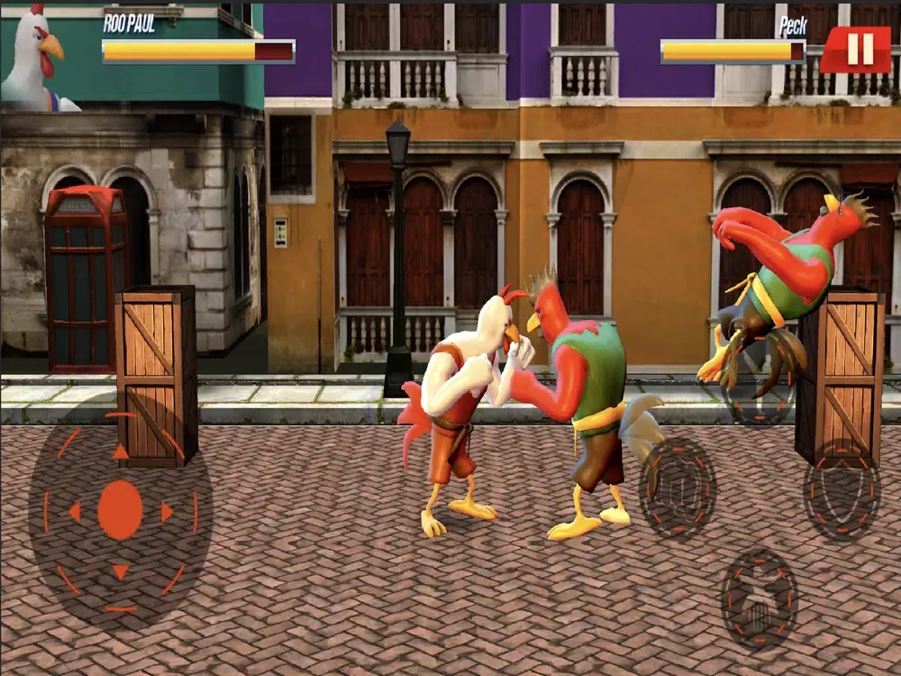 Angry Rooster Kung Fu Fighting iPad  Screenshots
