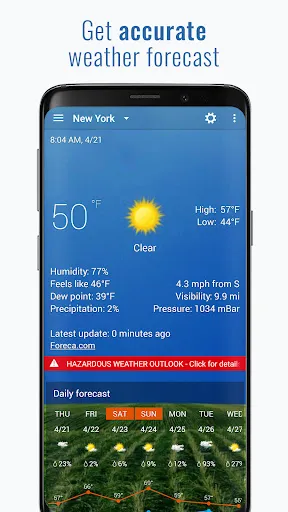 Screenshot di Digital Clock & World Weather