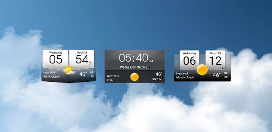 Digital Clock & World Weather