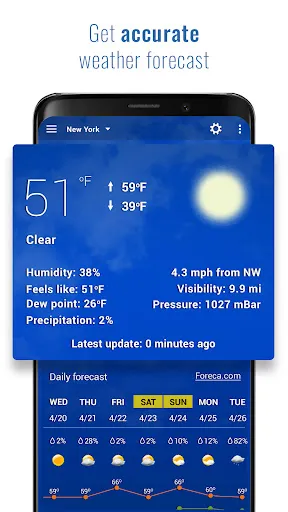 Sense V2 Flip Clock & Weather Screenshots