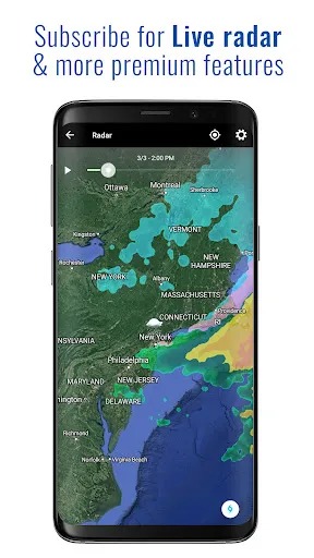 Transparent clock and weather Screenshots