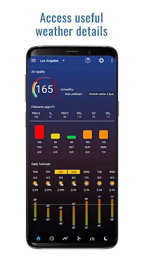 Transparent clock weather Pro Screenshots