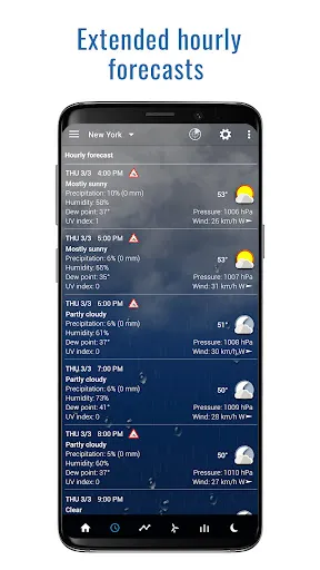 Transparent clock weather Pro Screenshots