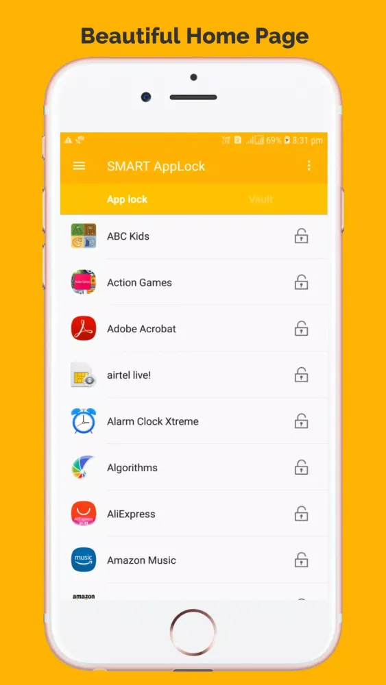 تصاویر SMART AppLock