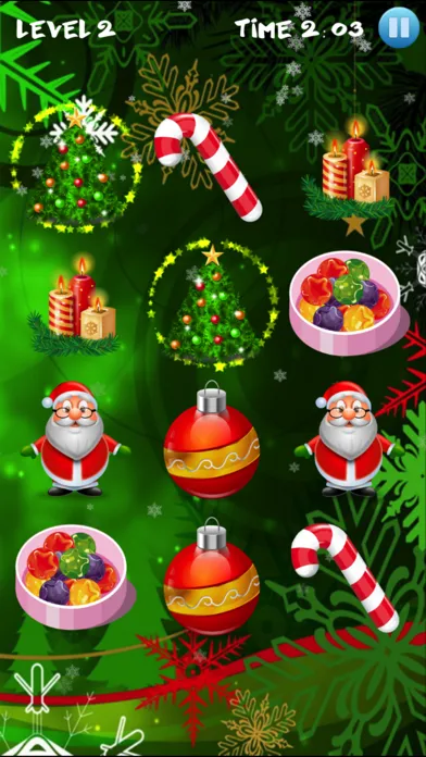 Zrzuty ekranu Christmas Brain Match