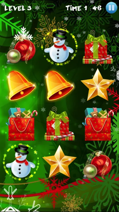 Zrzuty ekranu Christmas Brain Match