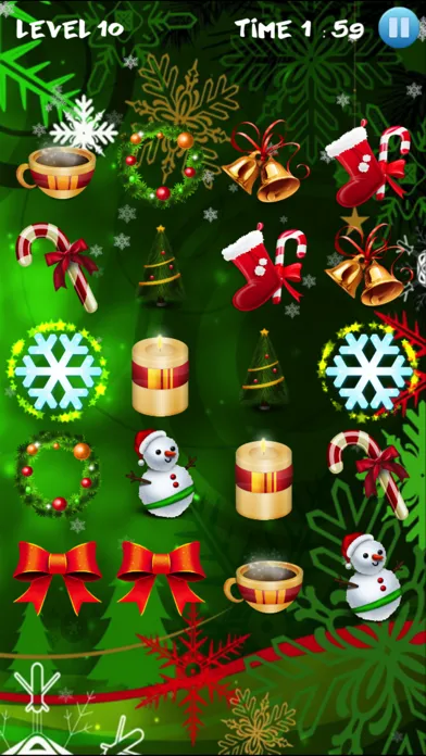 Zrzuty ekranu Christmas Brain Match