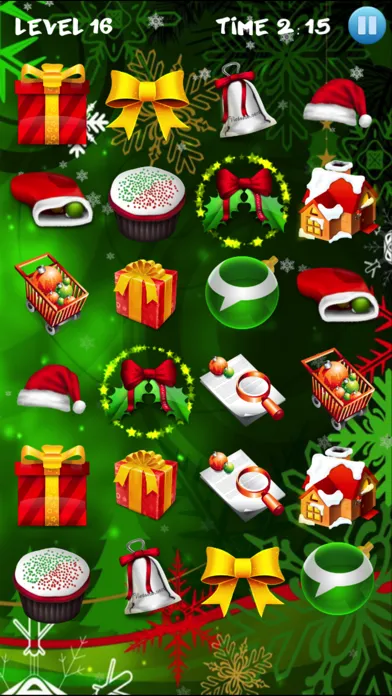 Zrzuty ekranu Christmas Brain Match