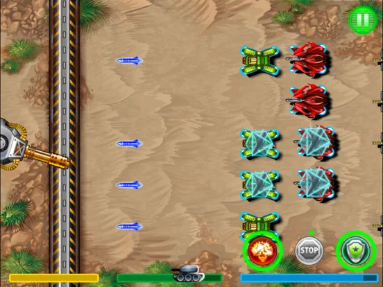 Ảnh chụp màn hình của Defense Battle iPad 