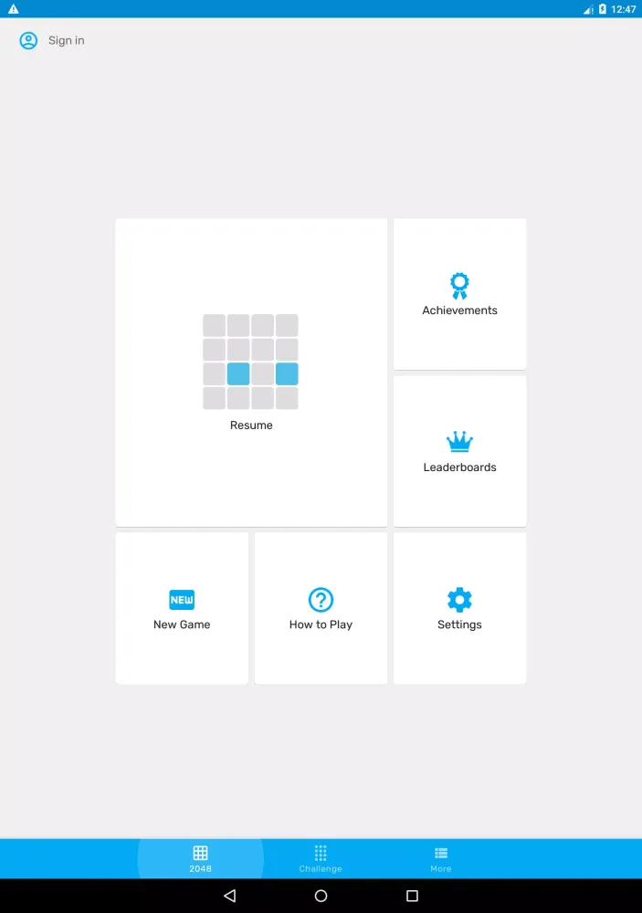 Zrzuty ekranu Play 2048