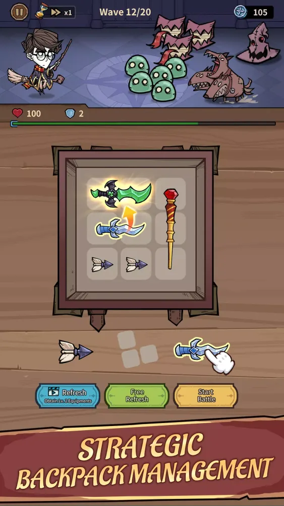 Backpack Merge سکرین شاٹس
