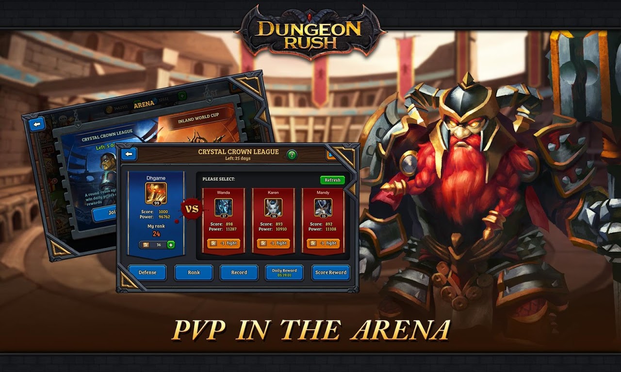 Dungeon Rushscreenshot dell'app5