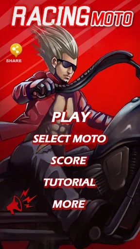 Capturas de tela do Racing Moto