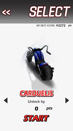 Capturas de tela do Racing Moto