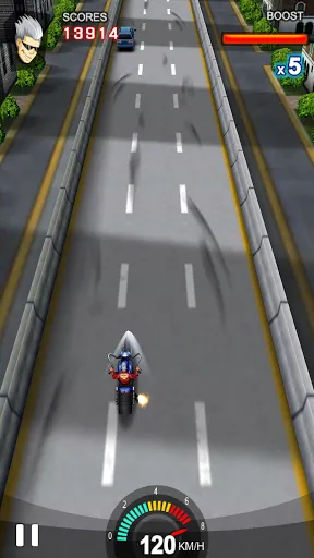 Capturas de tela do Racing Moto