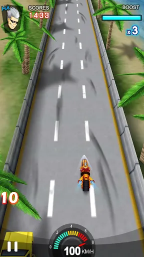 Capturas de tela do Racing Moto