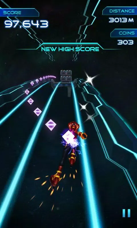 Captures d'écran de X-Runner