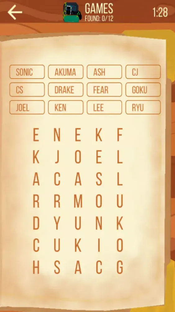 Скриншоты Wizard Word Search