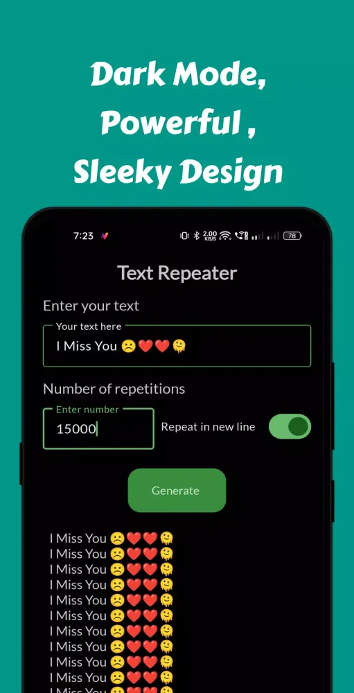 Text Repeater应用截图
