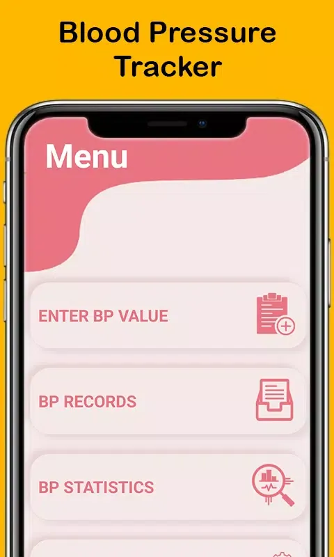 Screenshot di Blood Pressure App