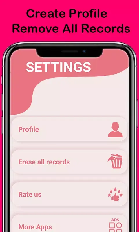 Screenshot di Blood Pressure App
