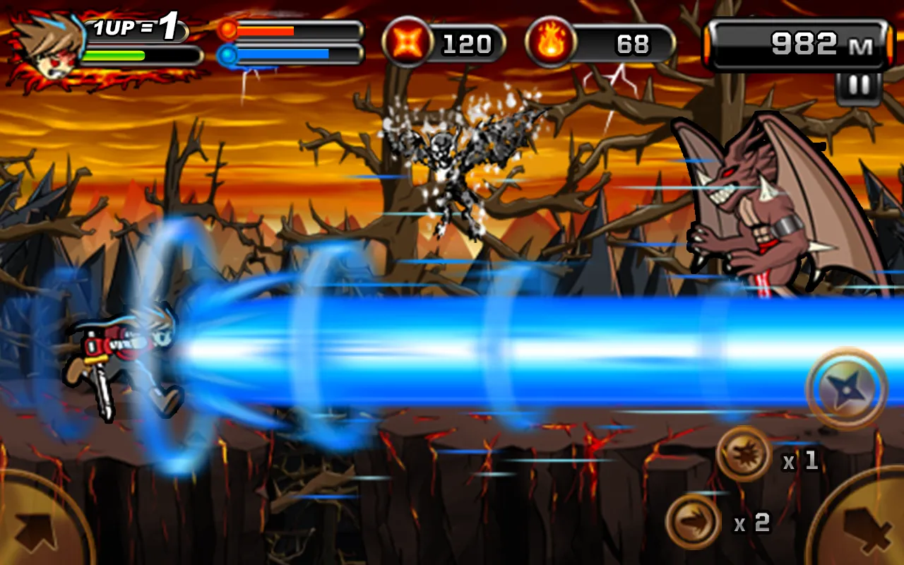 ภาพหน้าจอของ Devil Ninja2